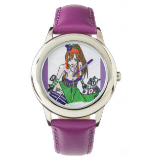 De gekkekoeienhoed in Manga-versie Horloge