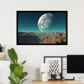 De gekleurde kanonnen van Taurien 6 Poster (Thuiskantoor)