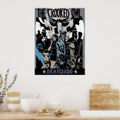 De gekropen Owl Druk/Poster Poster (Keuken)