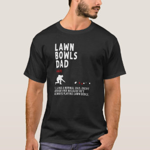 De gekweekte Bowls pap Idea for Men Retirement 1 T-shirt