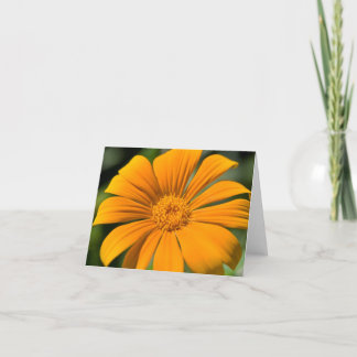 De gele Bloem Notecard van de Zonneschijn Kaart