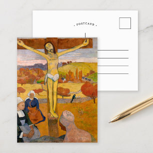 De gele Christus Paul Gauguin Briefkaart