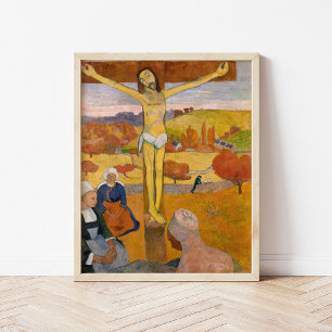 De gele Christus   Paul Gauguin Poster