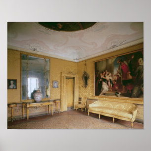 De Gele Drawing Room, Ca' Rezzonico Poster
