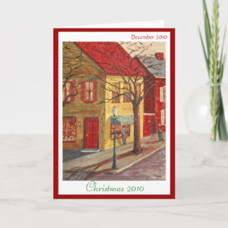 De Gele Hoek van Frip, Kerstmis 2010 Feestdagen Kaart