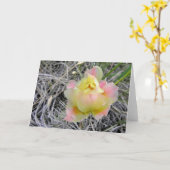 De gele Kaart van de Nota van de Bloem van de (Gele Bloem)