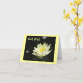 De gele Lelie van de Vijver Kaart (Gele Bloem)