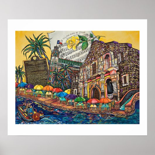 De Gele Roos van Texas Poster (Voorkant)