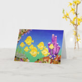 De gele School van Tang Kaart (Gele Bloem)