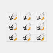 De geleider fleece deken (Voorkant (Horizontaal))