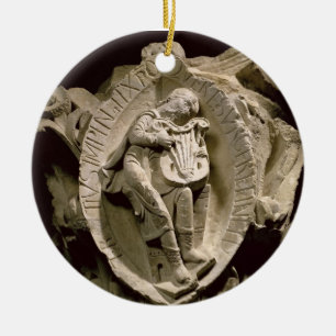 'De geluiden van de Muziek', kolomhoofdstad van de Keramisch Ornament