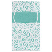 De gelukkige 30ste Wintertaling en het Wit van het Klein Cadeauzakje (Achterkant)