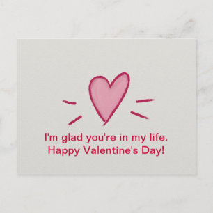 De gelukkige Briefkaarten van de Valentijnsdag