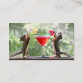 De gelukkige Eekhoorns van het Uur Visitekaartje (Achterkant)