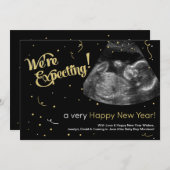 De gelukkige Kaart van de Aankondiging van de (Voorkant / Achterkant)