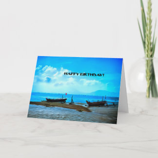 De gelukkige Kaart van de Kunst van de Verjaardag