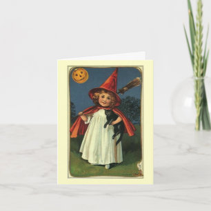 De gelukkige Kaart van de Nota van Halloween