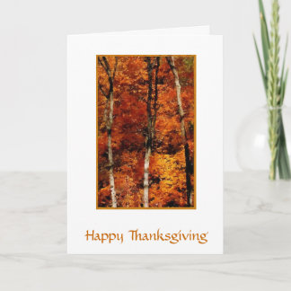 De gelukkige Kaart van de Thanksgiving