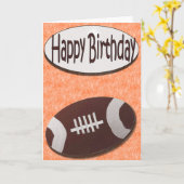 De gelukkige Kaart van het Football van de (Gele Bloem)