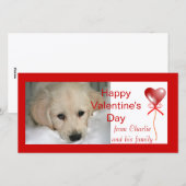 De gelukkige Kaarten van de Foto van de Hond van (Voorkant / Achterkant)