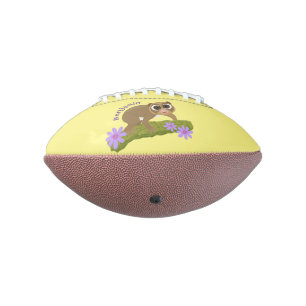 De gelukkige langzame vrachtwagen op tak cartoon american football
