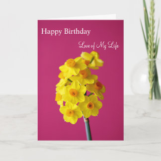 De gelukkige Liefde van de Verjaardag van Mijn Kaart