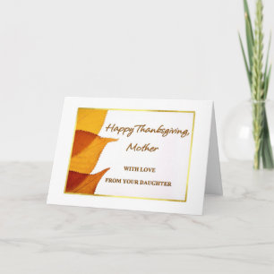 De gelukkige Moeder van de Thanksgiving met Liefde Feestdagen Kaart