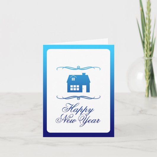 de gelukkige nieuwe aankondiging van het jaar (Voorkant)