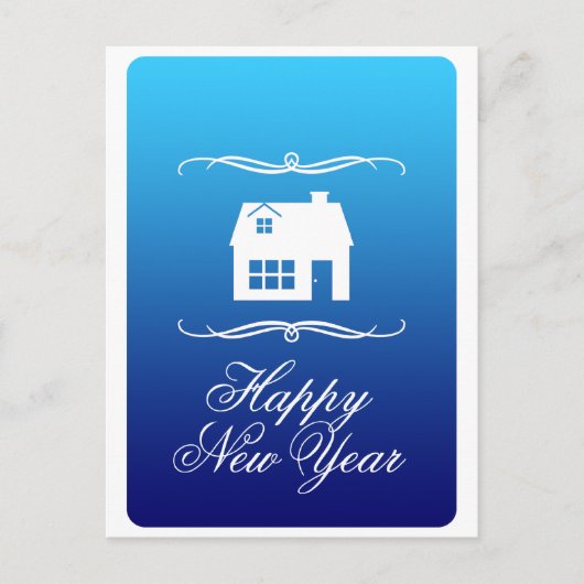 de gelukkige nieuwe aankondiging van het jaar (Voorkant)