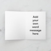 De gelukkige Personaliseerbare Kaart van de (Binnen)