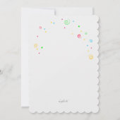 De gelukkige Uitnodiging van Carnaval (Achterkant)