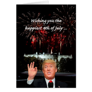 de gelukkigste 4 juli van Donald Trump