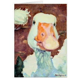 De gelukkigste gans in de muur