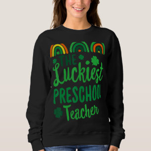 De gelukkigste preschoolleraar St Patrick's Day I Trui
