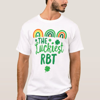 De gelukkigste RBT BCBA St. Patrick's Day Lucky RB T-shirt