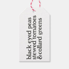 De gelukscadeau Labels Cadeaulabel