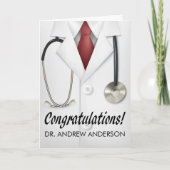 De Gelukwens van de medische Arts Kaart (Voorkant)