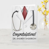 De Gelukwens van de medische Arts Kaart (Gele Bloem)