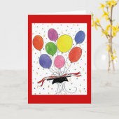 De Gelukwensen van afstuderen Kaart (Gele Bloem)