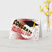 De Gelukwensen van afstuderen voor een Ster van Kaart (Gele Bloem)