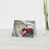 De Gelukwensen van het baby Kaart (Voorkant)