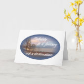 de gematigdheid is een reis 10 kaart (Gele Bloem)