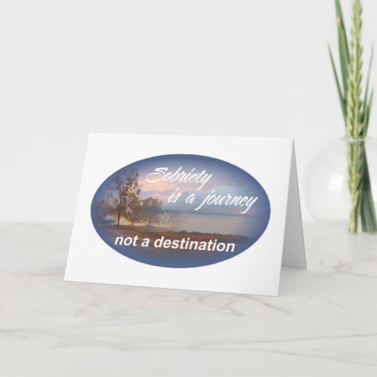 de gematigdheid is een reis 10 kaart (Voorkant)