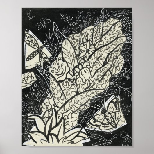 De Gemeenschap | Leo Gestel Poster (Voorkant)