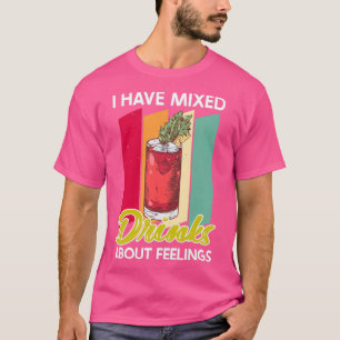 De Gemengde Drinken van het Citaat van Bartender o T-shirt