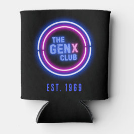 De Gen X Club met Custom Year Blikjeskoeler
