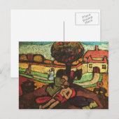 De genadige Samaritaan van Paula Modersohn-Becker Briefkaart (Voorkant / Achterkant)