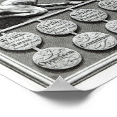 De genealogie van het anti-Christus Oliver Poster (Hoek)