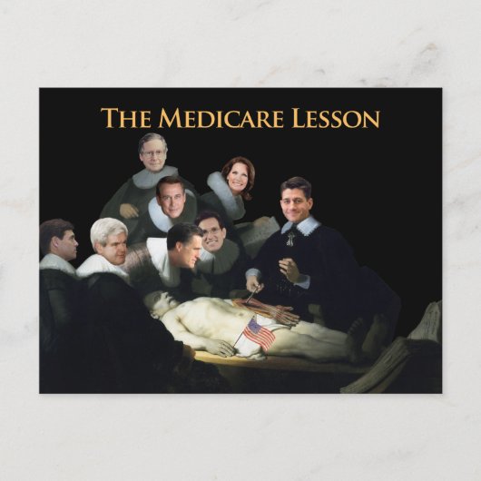 De geneesmiddelles briefkaart (Voorkant)