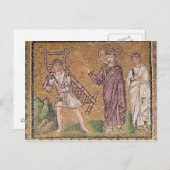 De genezing van de Paralyse van Capernaumx Briefkaart (Voorkant / Achterkant)